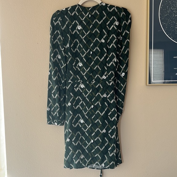 NWT -Rouje Green Gabinette Dress -  EU 36/US 4 - Picture 8 of 8